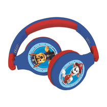 Lexibook Paw Patrol Bluetooth And Wired Foldable Kids Headphones - Multicolour