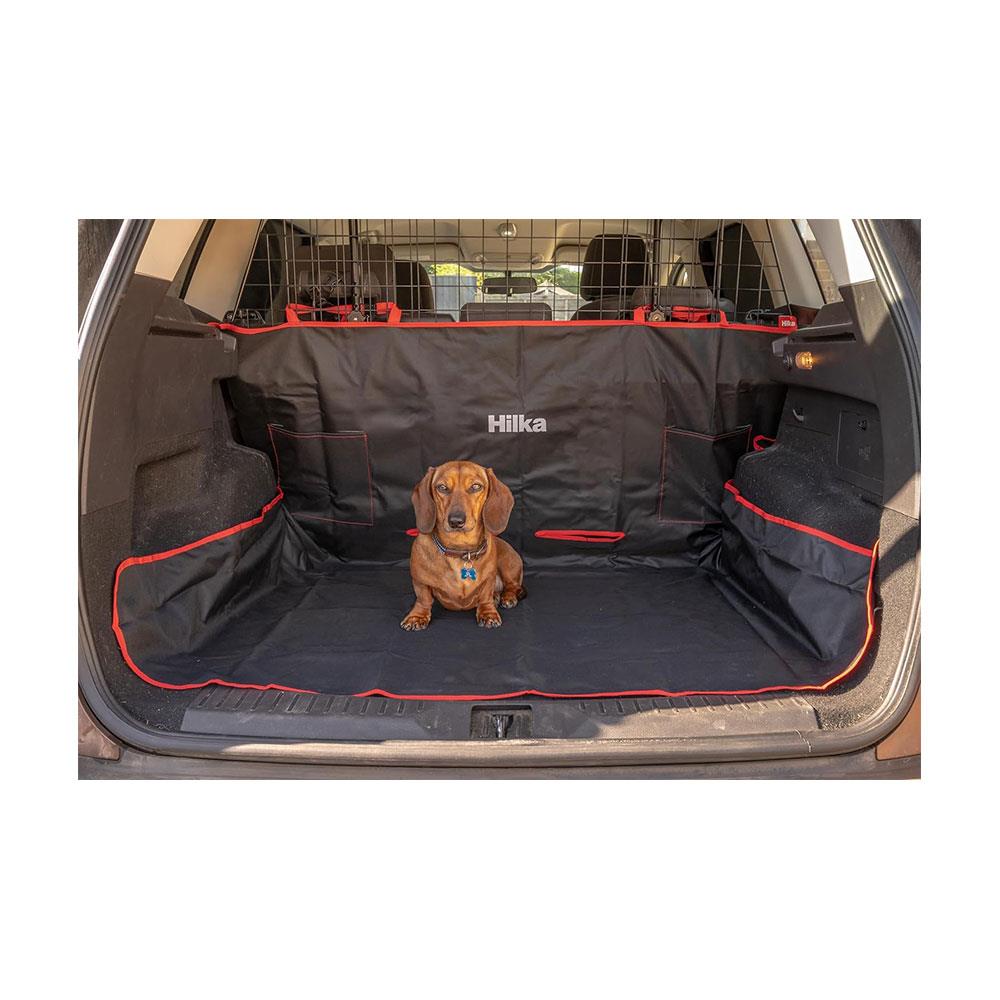 Hilka Tools Heavy Duty Pet Vehicle Boot Liner Universal Fit 143cm x 143cm - Black