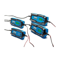 Draper 12V Smart Charger & Battery Maintainer 4A - Blue & Black