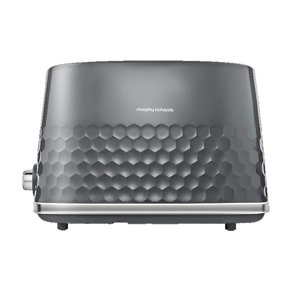 Morphy Richards Hive 2 Slice Toaster 850W - Grey