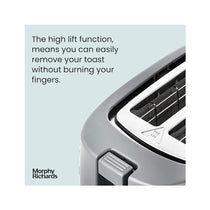 Morphy Richards Hive 2 Slice Toaster 850W - Grey