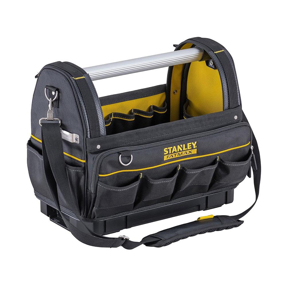 Stanley FATMAX Pro-Stack Tote Tool Bag Waterproof Base 30kg Load Capacity - Yellow/Black Secondary image