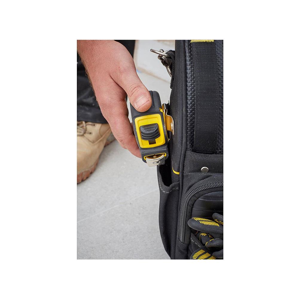 Stanley FATMAX Pro-Stack Tote Tool Bag Waterproof Base 30kg Load Capacity - Yellow/Black