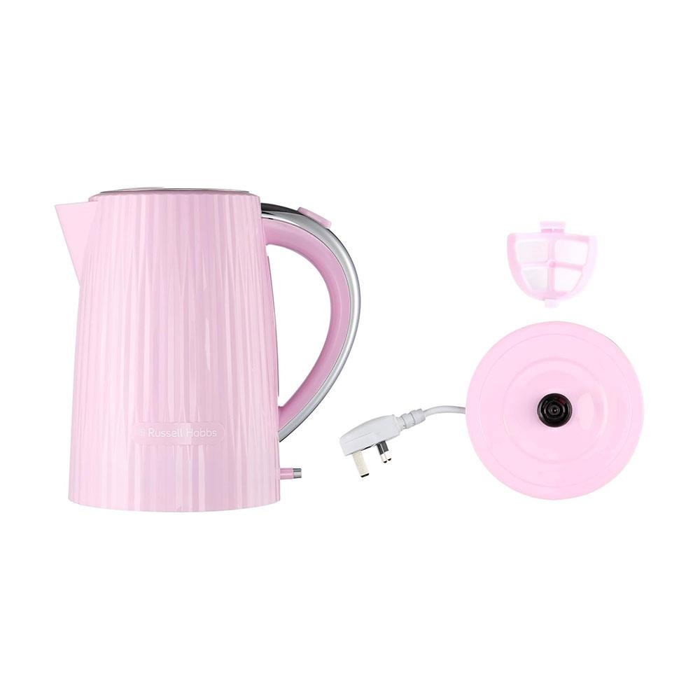 Russell Hobbs Eden Electric Kettle 3000W 1.7 Litres - Raspberry