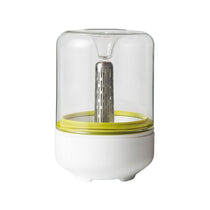 Chef'n Countertop Sprouter Growing Kit Glass Jar In Gift Box - White
