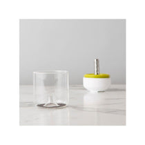 Chef'n Countertop Sprouter Growing Kit Glass Jar In Gift Box - White