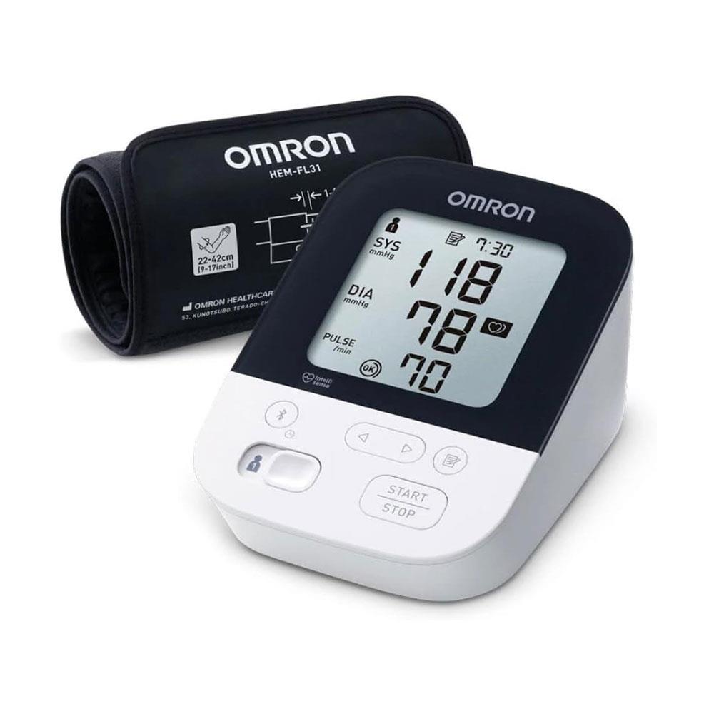 Omron M4 Intelli IT Automatic Upper Arm Blood Pressure Monitor - White