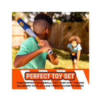 Nerf Foam Bat & Ball Set 27 Inch Proshot Youth Baseball Bat & Soft Foam Baseball For Kids - Assorted Colour