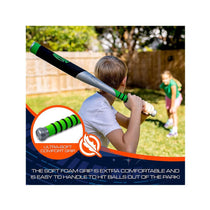 Nerf Foam Bat & Ball Set 27 Inch Proshot Youth Baseball Bat & Soft Foam Baseball For Kids - Assorted Colour