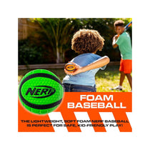 Nerf Foam Bat & Ball Set 27 Inch Proshot Youth Baseball Bat & Soft Foam Baseball For Kids - Assorted Colour