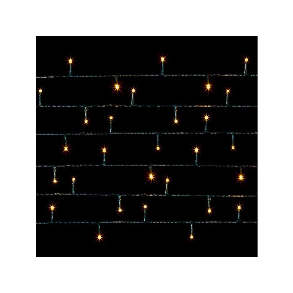 Premier Christmas Multi Action Battery Operated 200 LEDs Lights With Timer - Warm White