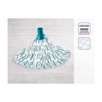 Leifheit Replacement Viscose Mop Head For Classic Mop - Turquoise