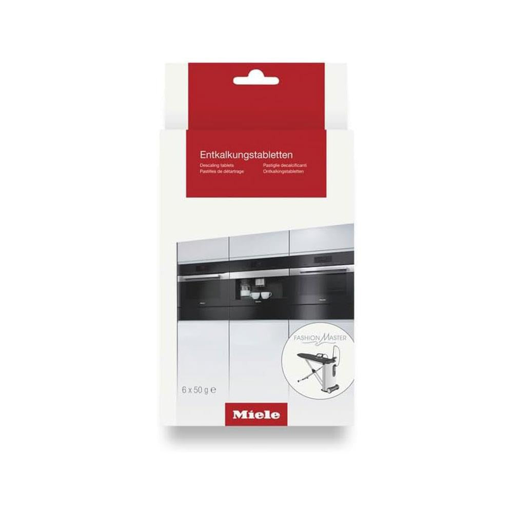 Miele 6 Coffee Machine Descaling Tablets - White