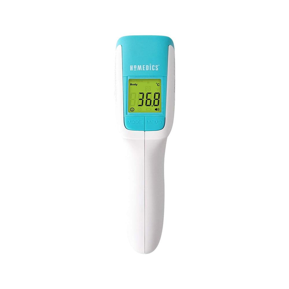 Homedics Non-Contact Infrared Body Thermometer Digital LCD Display Instant Measurement - Green/Yellow/Red Secondary image