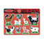 Melissa & Doug Farm Animals Sound Puzzle Board - 8 Piece Wooden Peg Puzzle With Sound Effects - Multicolour