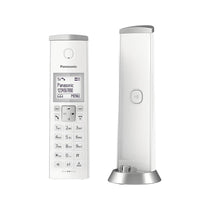 Panasonic Designer Single Cordless Phone With Answerphone Call Blocker & Do Not Disturb Mode - Graphite