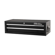 Hilka HD PRO+ 2 Drawer Add On Chest 26Inch/66cm Wide Steel Metal Tools Storage Box - Black