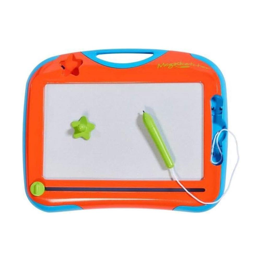 Tomy Aquadoodle Megasketcher Mini Magnetic Drawing Board Mini Writing Pad With Magic Eraser - Multicolour Main image