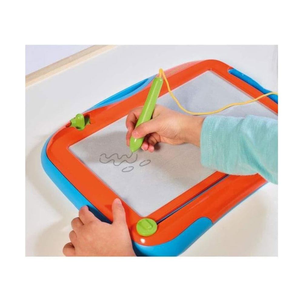Tomy Aquadoodle Megasketcher Mini Magnetic Drawing Board Mini Writing Pad With Magic Eraser - Multicolour