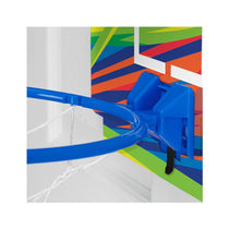 Nerf Nerfoop Mini Over The Door Basketball Hoop Mini NERF Foam Basketball Game Set - Blue