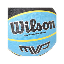 Wilson MVP Basketball Ball Size 5 - Black/Blue