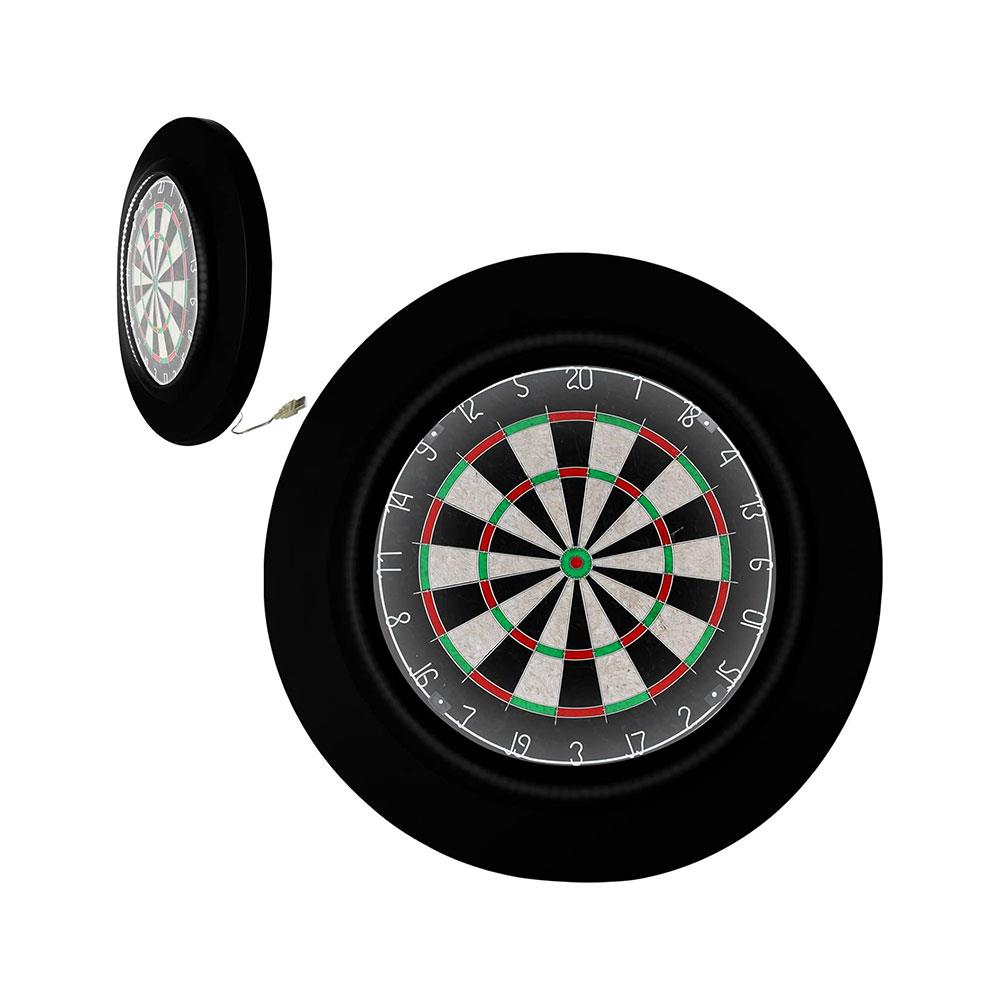 XQ Max LED Dartboard Surround Ring With Lighting - Black