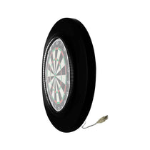 XQ Max LED Dartboard Surround Ring With Lighting - Black