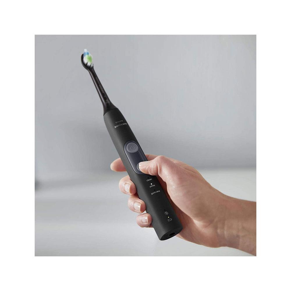 Philips Sonicare 5100 Protective Clean Sonic Electric Toothbrush With Travel Case 3 Cleaning Modes - Black Secondary image