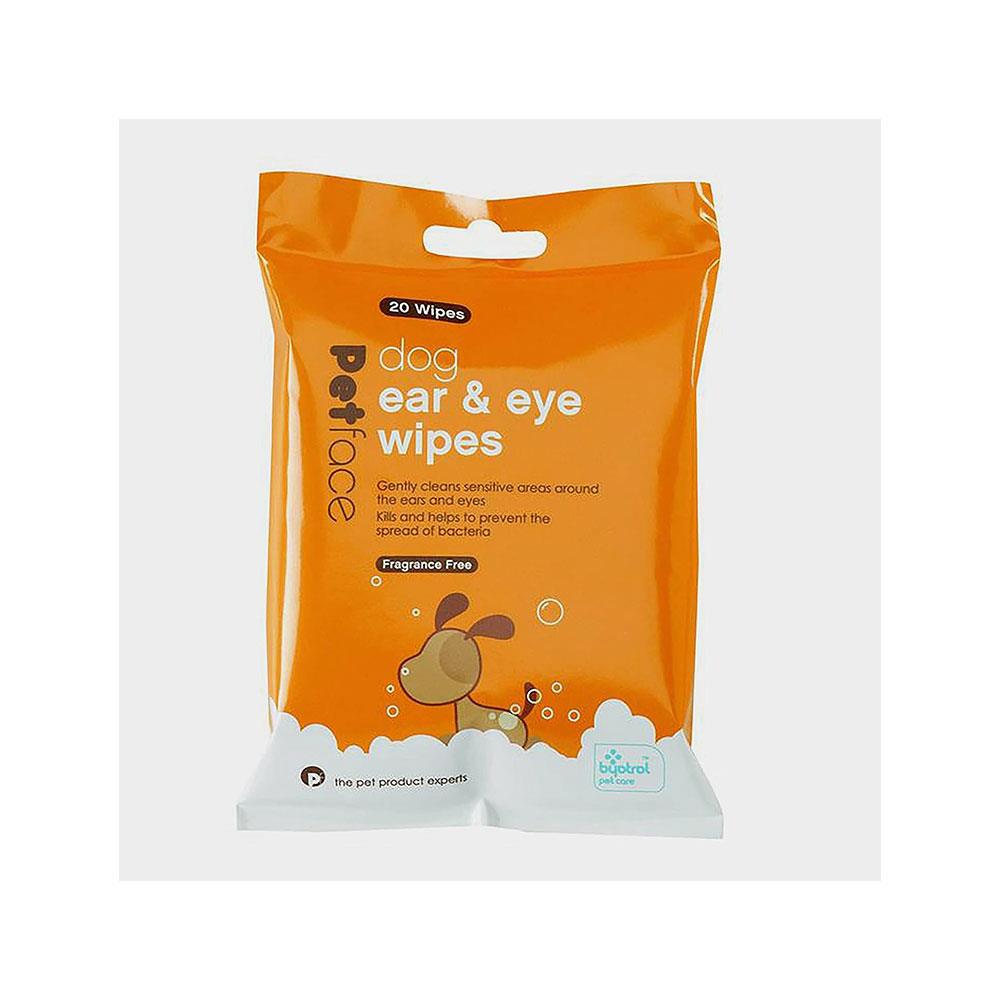 Petface Dog Ear & Eye Wipes - 20 Piece Secondary image