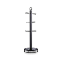 Morphy Richards Dimensions 6 Cup Mug Tree Polished Stainless Steel - Black
