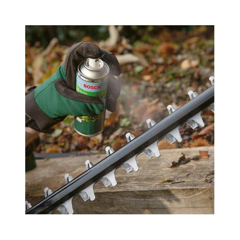 Bosch Lubricant Spray 250ml Tin For Hedgecutters Grass & Shrub Shears