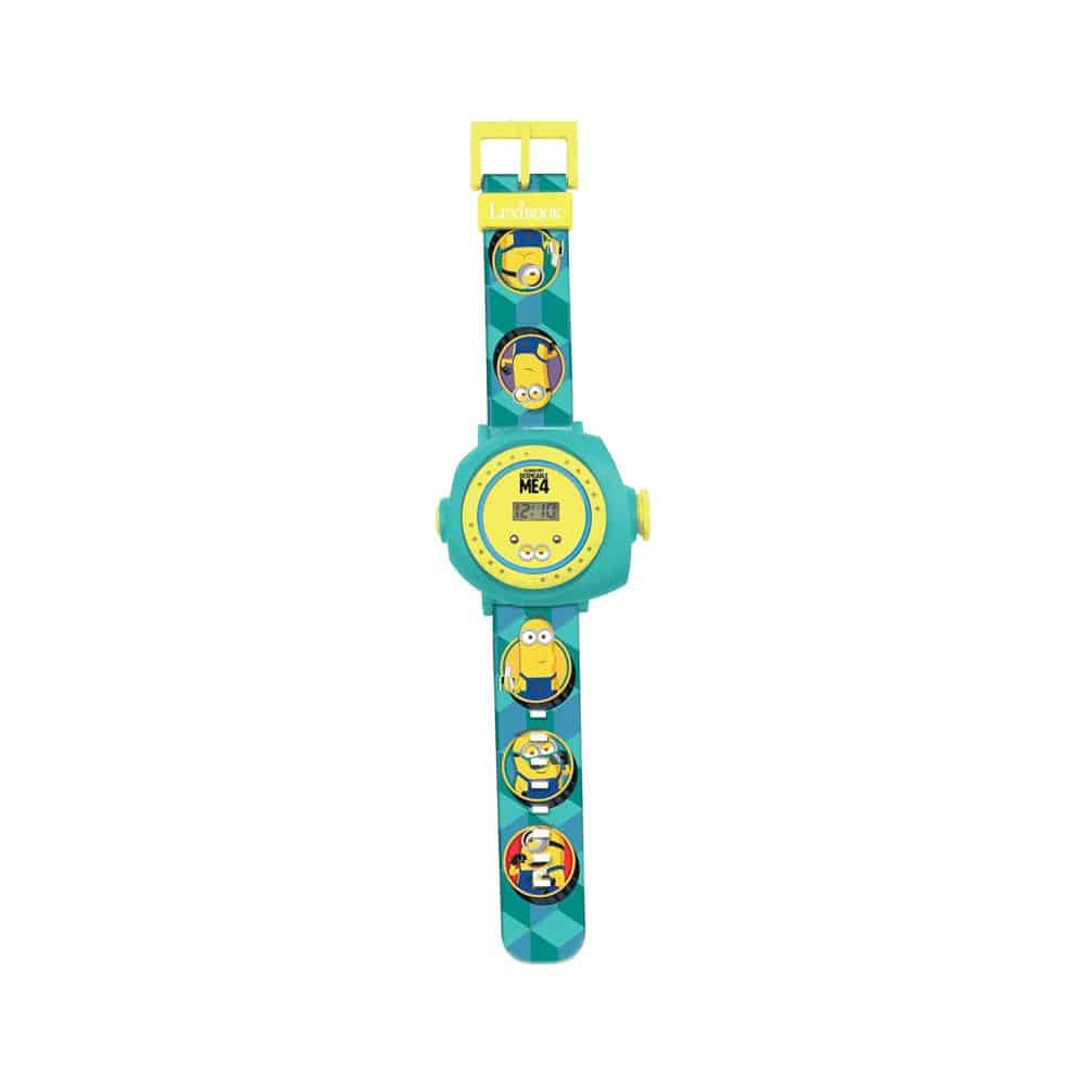 Lexibook Despicable Me Minions Children's Projection Watch With 20 Images - Yellow/Blue
