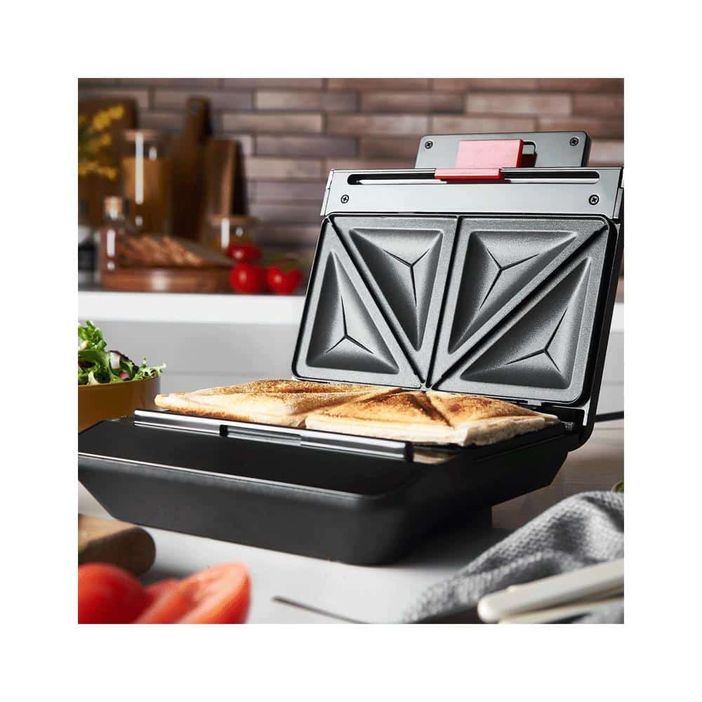 Russell Hobbs Creations Easy Clean Sandwich Maker Toaster 680W - Black