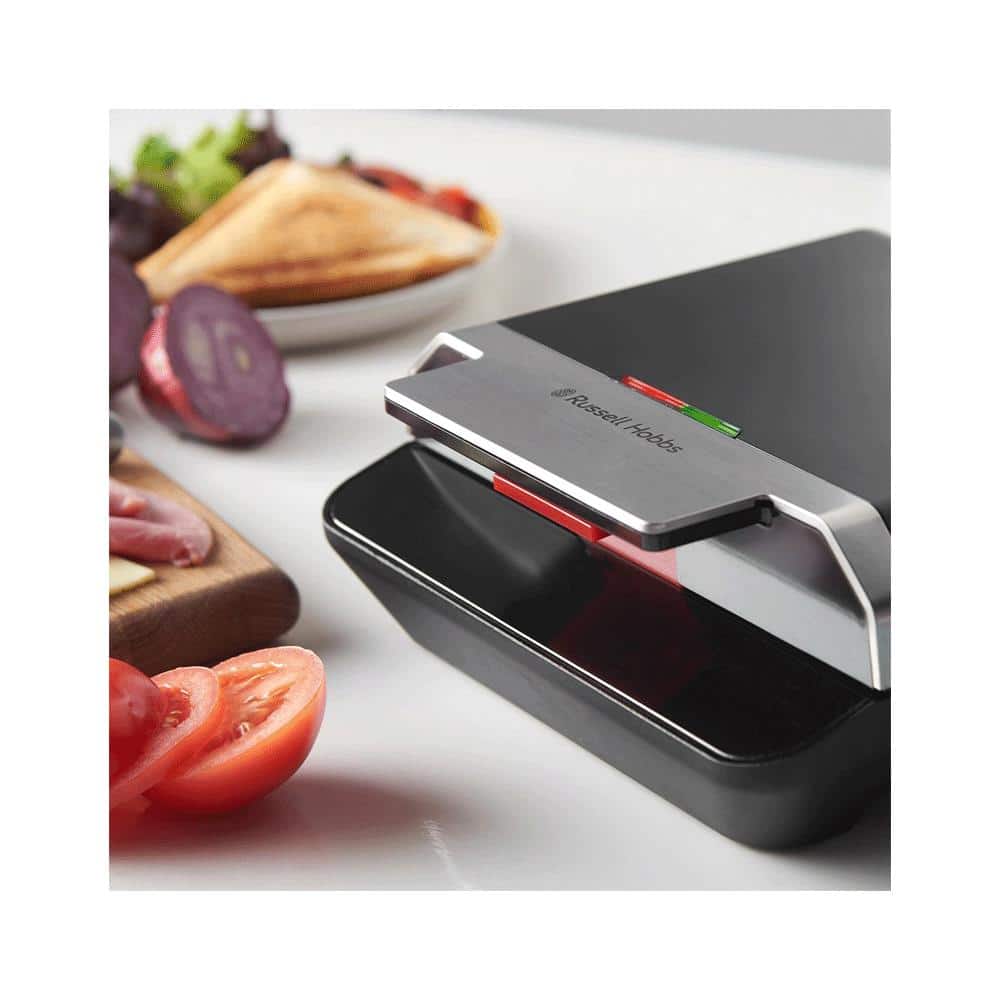 Russell Hobbs Creations Easy Clean Sandwich Maker Toaster 680W - Black