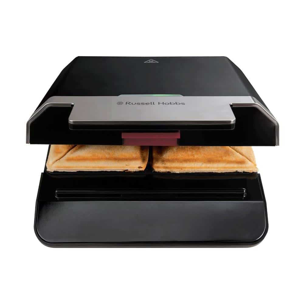 Russell Hobbs Creations Easy Clean Sandwich Maker Toaster 680W - Black