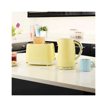 Russell Hobbs Eden 2 Slice Toaster With 6 Variable Browning Settings 800W - Lemon