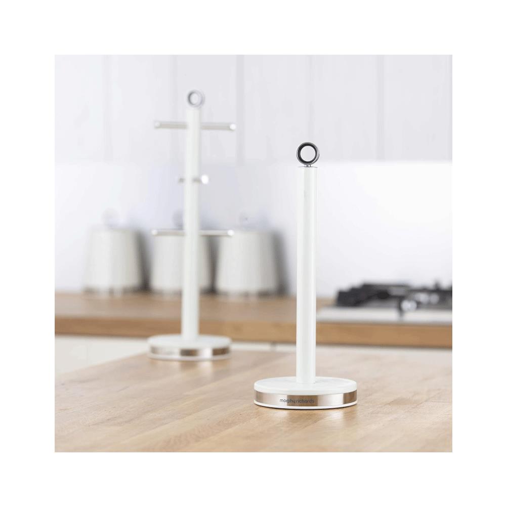 Morphy Richards Dimensions Kitchen Towel Holder Stainless Steel - Ivory Cream