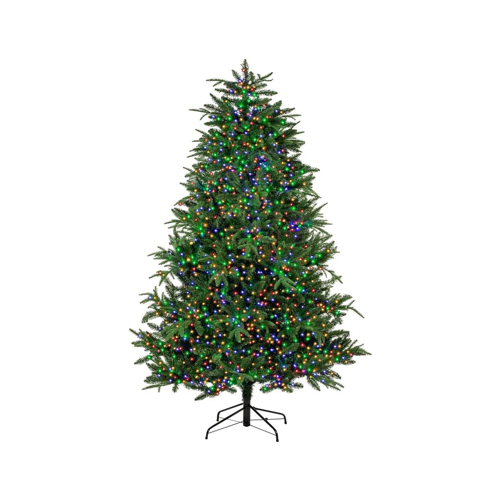 Premier Decoration Multi Action TreeBrights 750 LED Lights With Timer - Multicolour