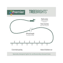 Premier Decoration Multi Action TreeBrights 750 LED Lights With Timer - Multicolour