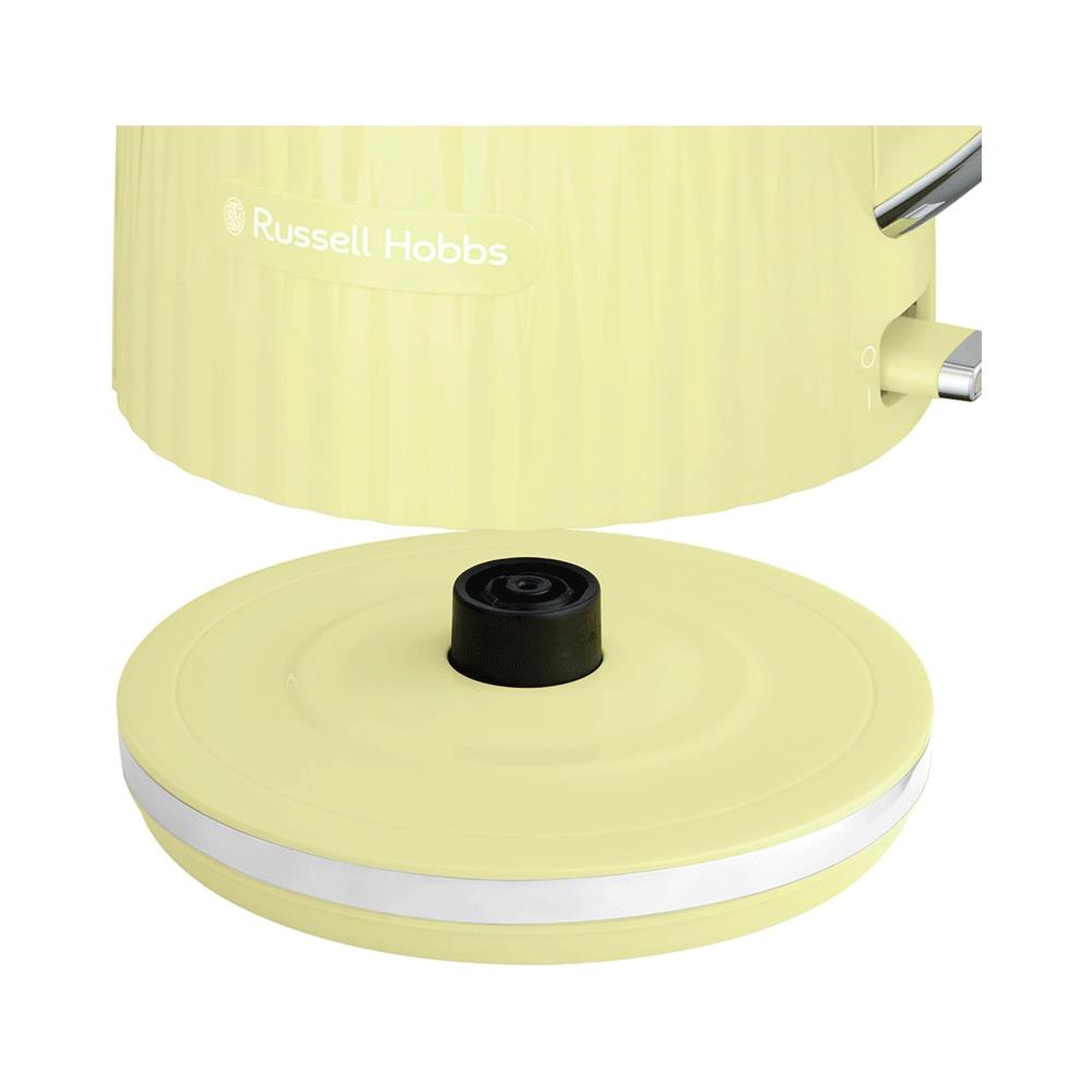 Russell Hobbs Eden Electric Jug Kettle 3000W 1.7 Litres - Lemon