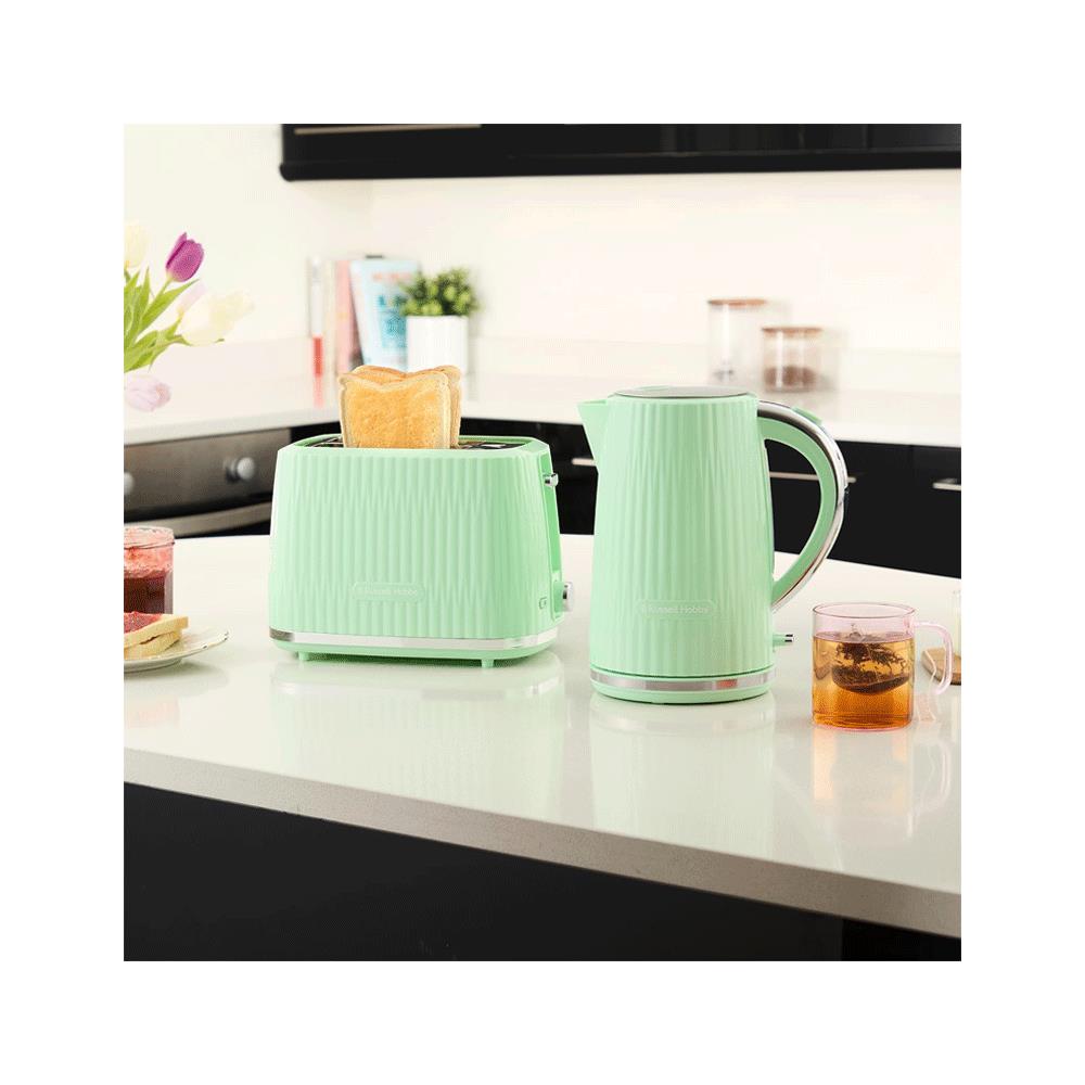 Russell Hobbs Eden Electric Kettle 3000W 1.7 Litres - Pistachio