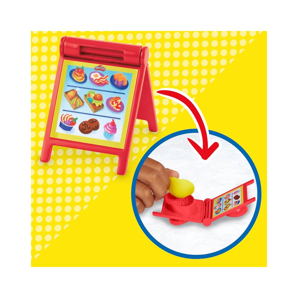 Play-Doh Kitchen Creations Busy Chef's Restaurant Playset - Multicolour