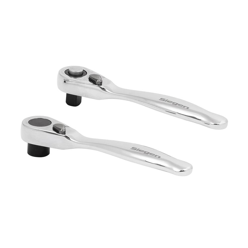 Sealey Micro Ratchet Wrench & Bit Driver Set 2 Piece - Silver Main image