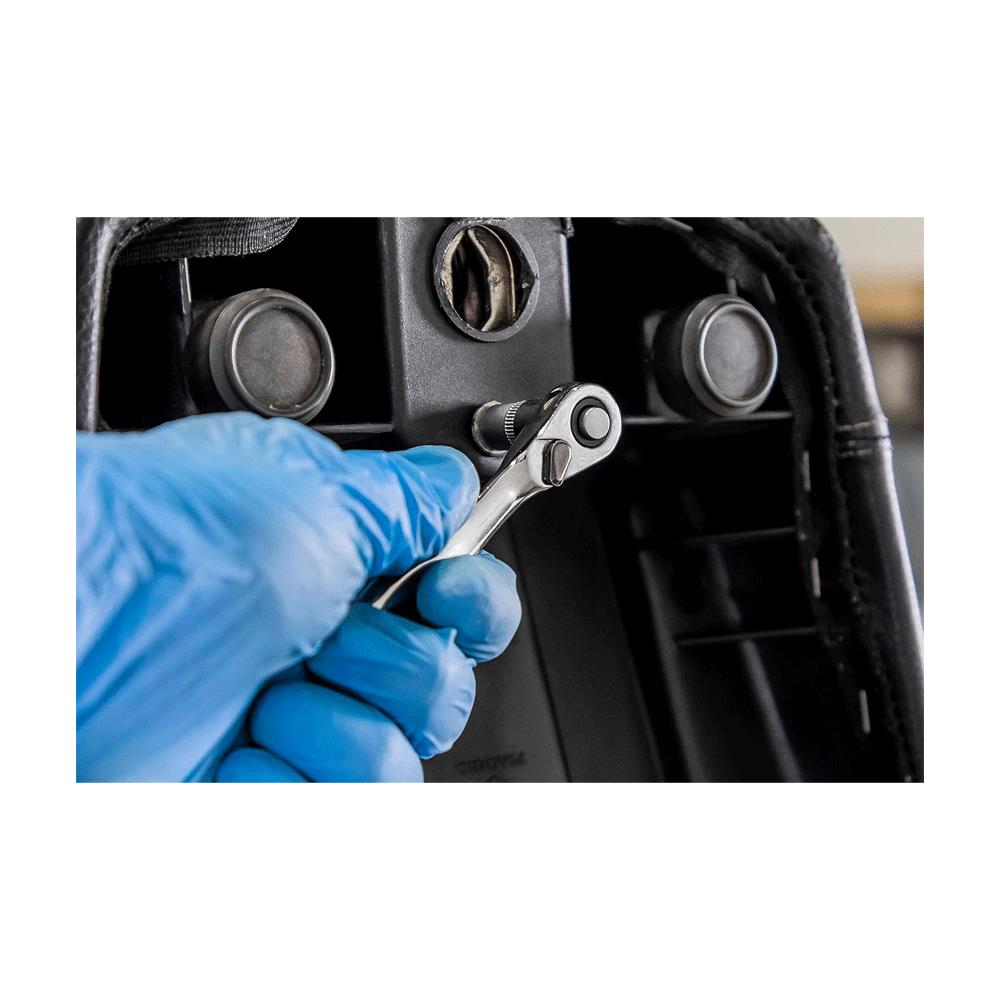 Sealey Micro Ratchet Wrench & Bit Driver Set 2 Piece - Silver