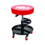 Hilka Mechanics Seat With Storage - Red/Black