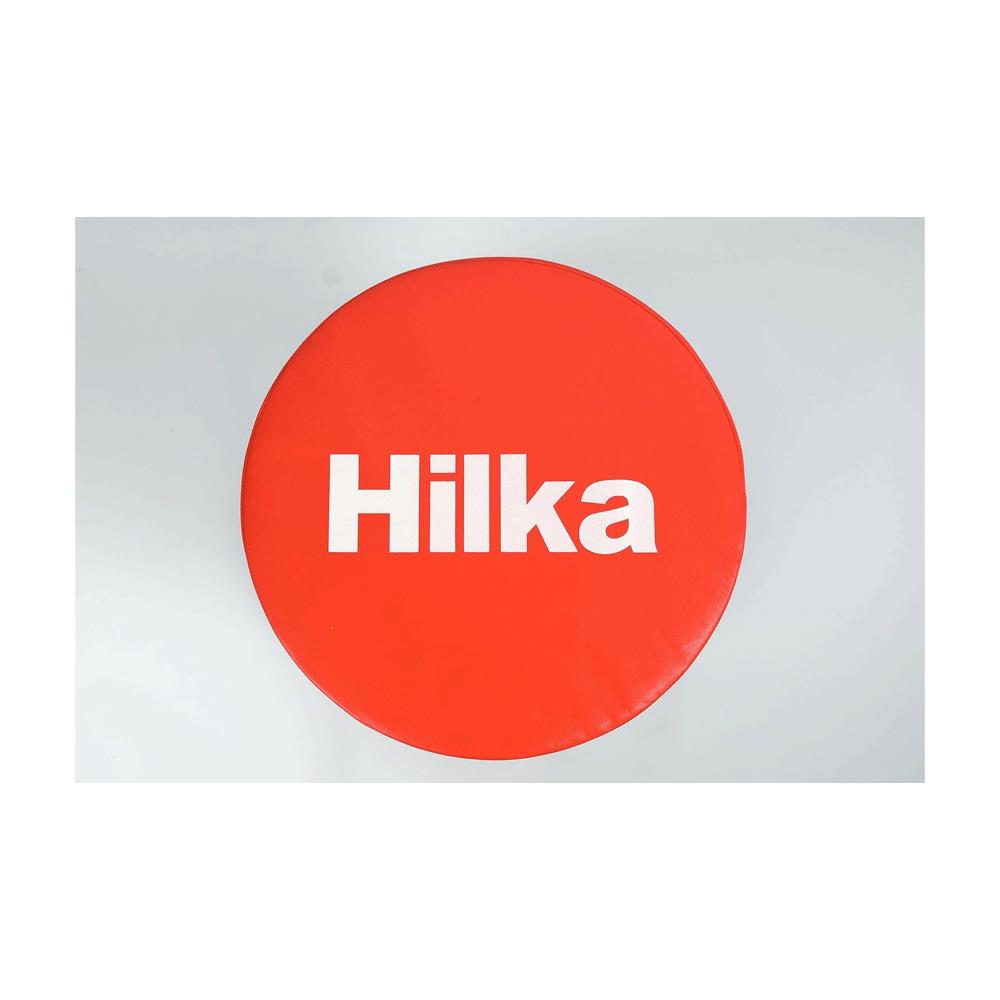 Hilka Mechanics Seat With Storage - Red/Black