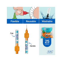 TePe Interdental Brush Original 0.45mm 25 Piece - Orange
