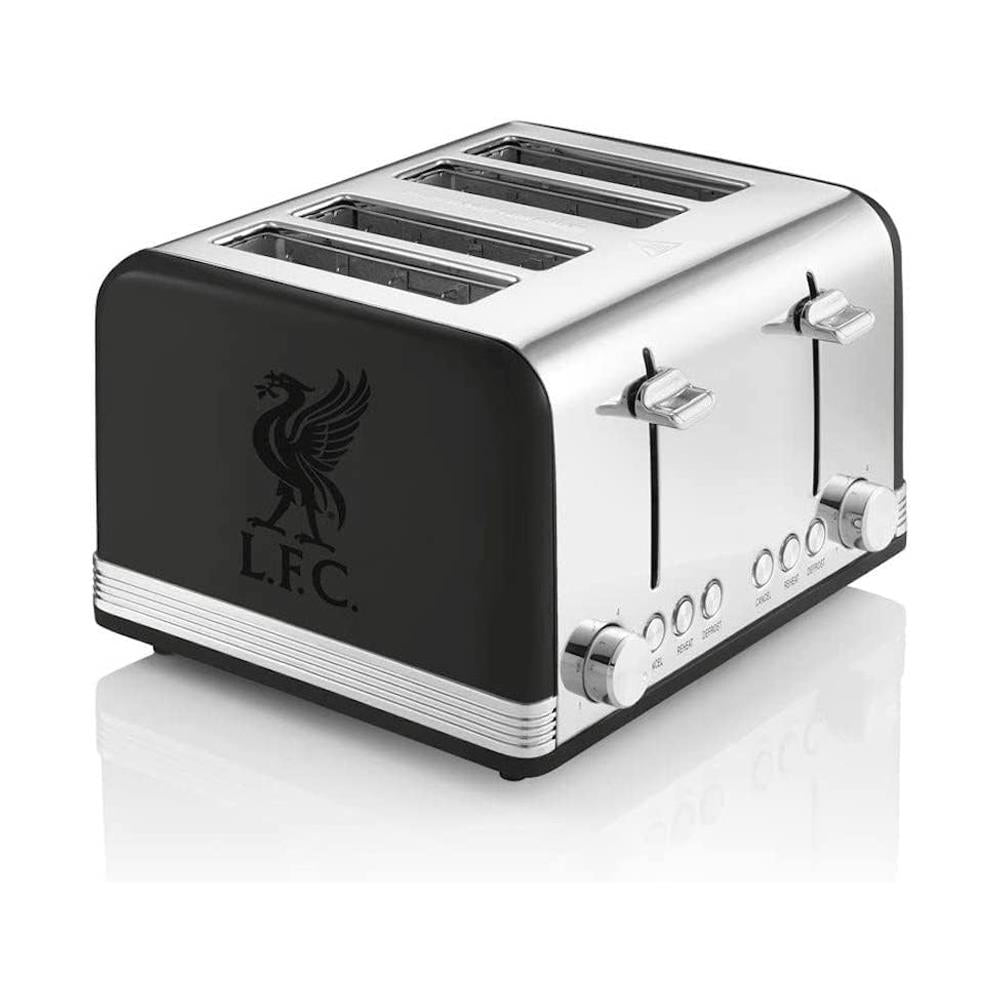Swan Official Liverpool F.C 4 Slice Retro Toaster 1600W - Black Main image