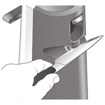 Kenwood Can Opener Knife Sharpner And Bottle Opener Stainless Steel - Silver