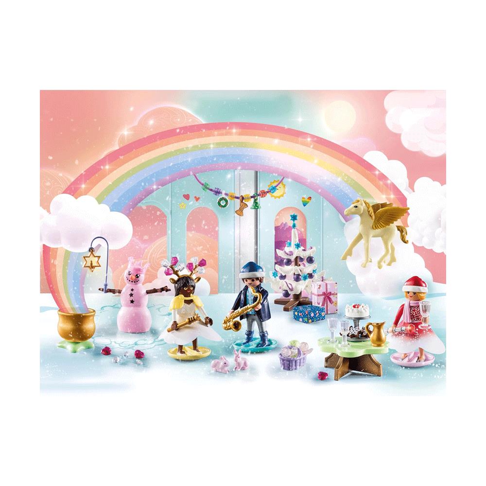 Playmobil Advent Calendar Princess Magic Christmas Under The Rainbow - 83 Pieces Secondary image